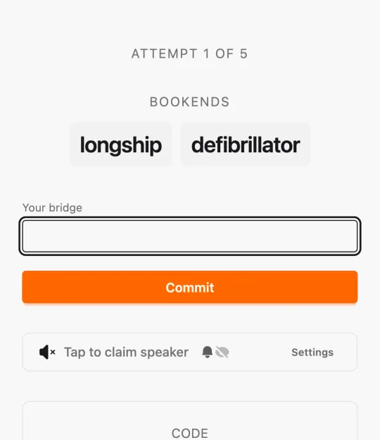 A phone showing the Bookends longship and defibrillator and a box for your Bridge.
